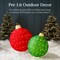 Best Choice Products 2pc Lighted Pop-Up Christmas Ornaments Outdoor Holiday Decoration w/ 220 LED Lights